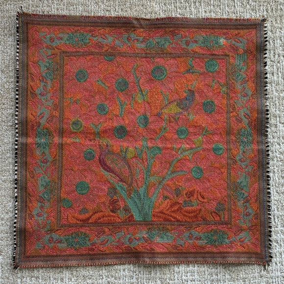 French Country Tapestry Fabric for Pillow Cover - Picture 3 of 4